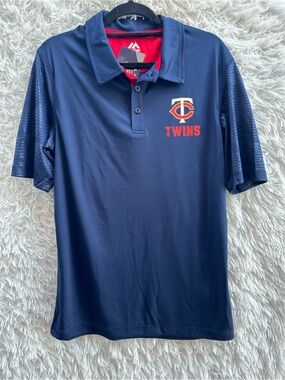 New Minnesota Twins Genuine Merchandise Navy Performance Polo Shirt